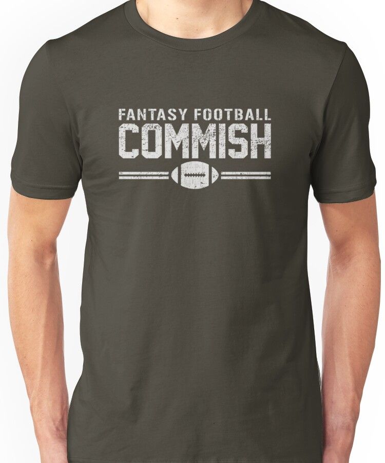 Fantasy Football Commish Unisex T-Shirt | RedBubble US