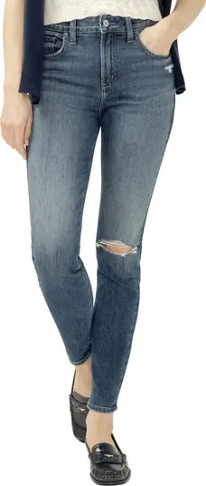 Avery Curvy Ripped Skinny Jeans | Nordstrom
