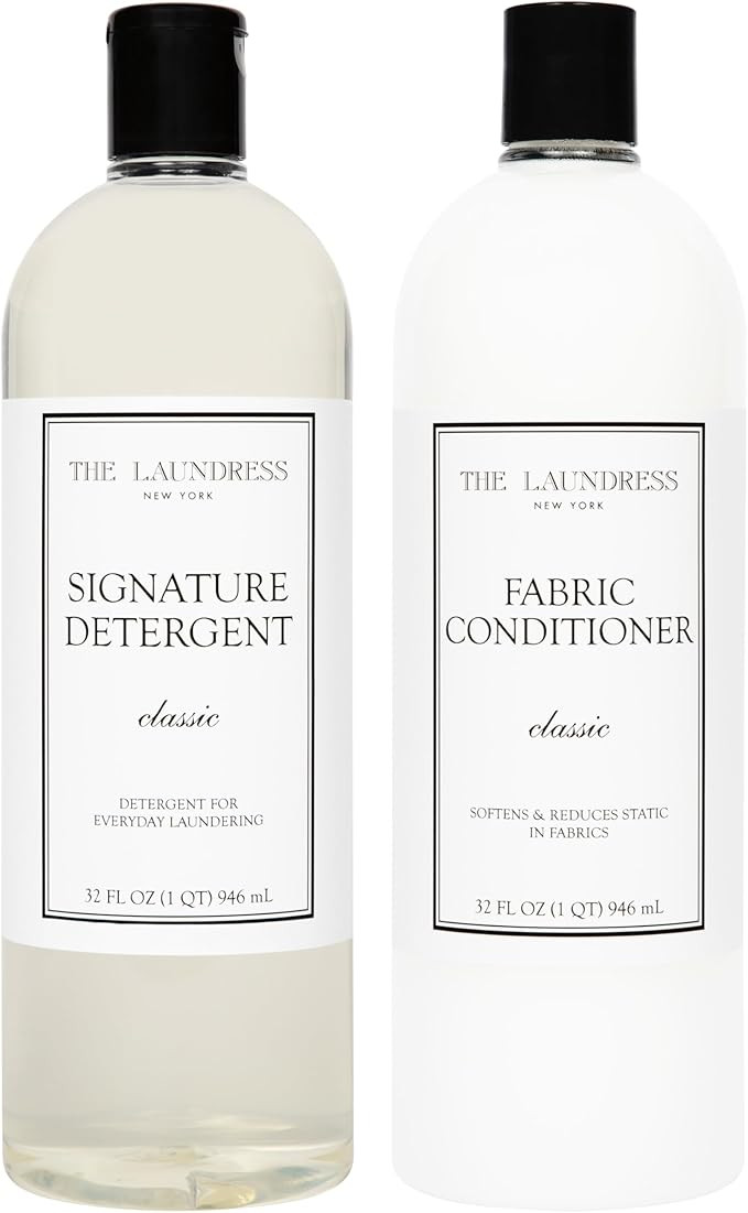 The Laundress Signature Detergent Classic, 32 Fl Oz + The Laundress Fabric Softener Classic, 32 F... | Amazon (US)