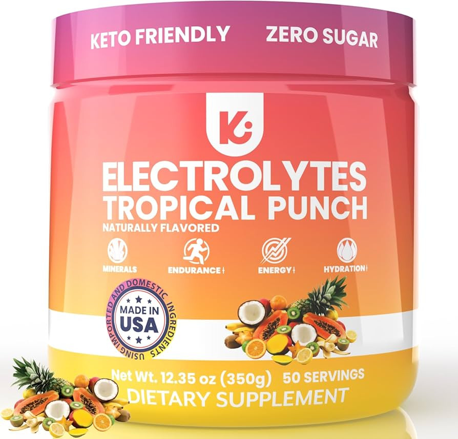 Keppi Keto Electrolytes Powder No Sugar - Sugar Free Electrolytes - Made in USA - Advanced Hydrat... | Amazon (US)