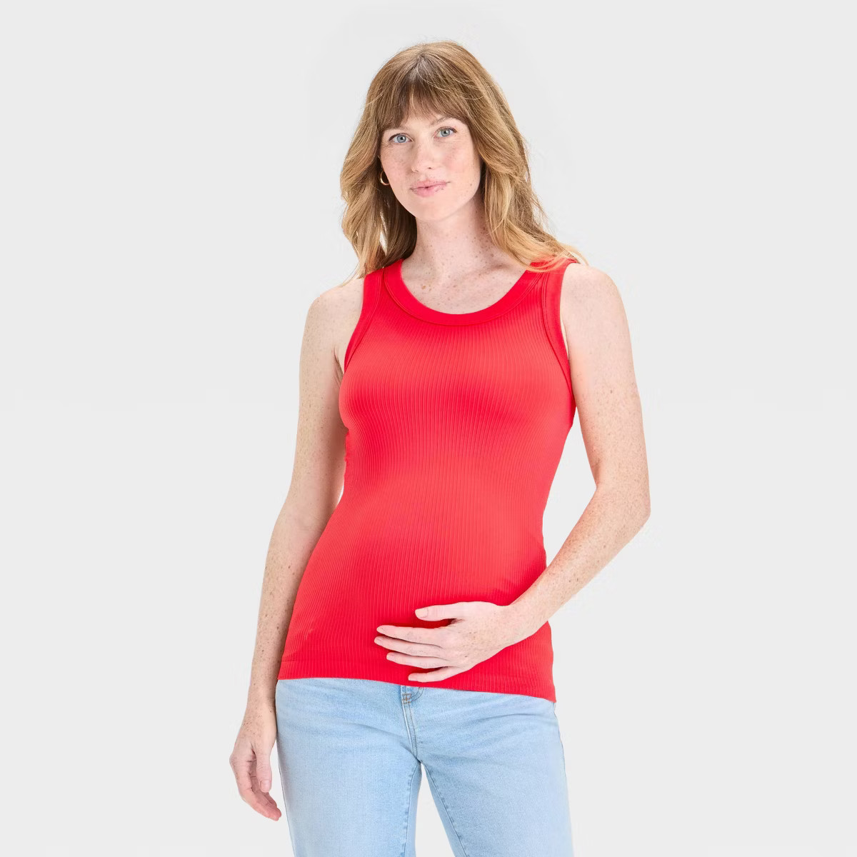 Athleisure Seamless Maternity Tank Top - Isabel Maternity by Ingrid & Isabel™ | Target
