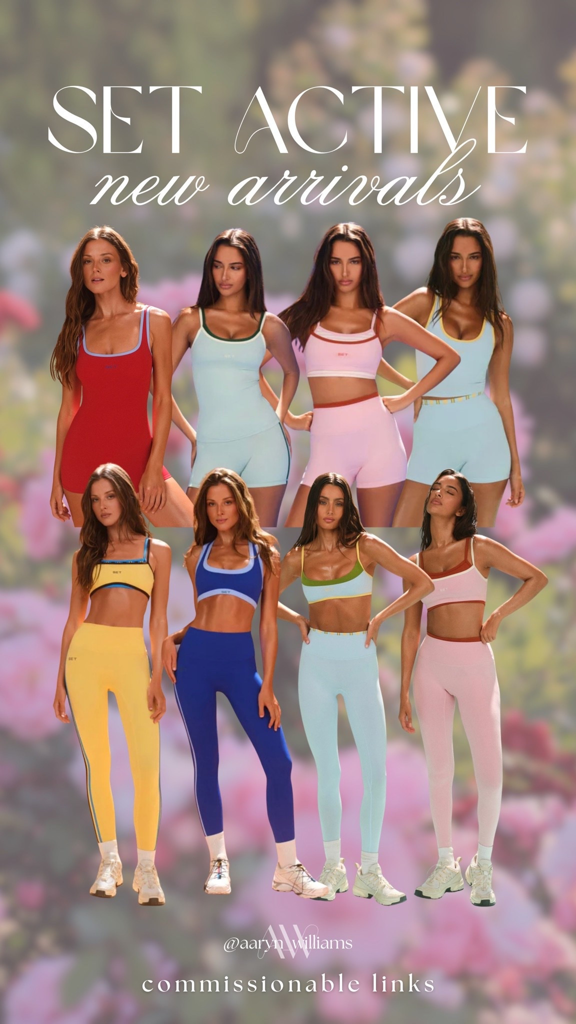 New SET Active just dropped and the colors are so good. 💙🩷❤️ Which set are you grabbing first?

Everything is linked in my LTK under SET Active New Arrivals.

#ltkactive #ltkfitness #setactive #activewear #workoutstyle #athleisure #gymstyle #matchingset #fitnessfashion #newarrivals #colorfulstyle #everydaystyle #aarynwilliams