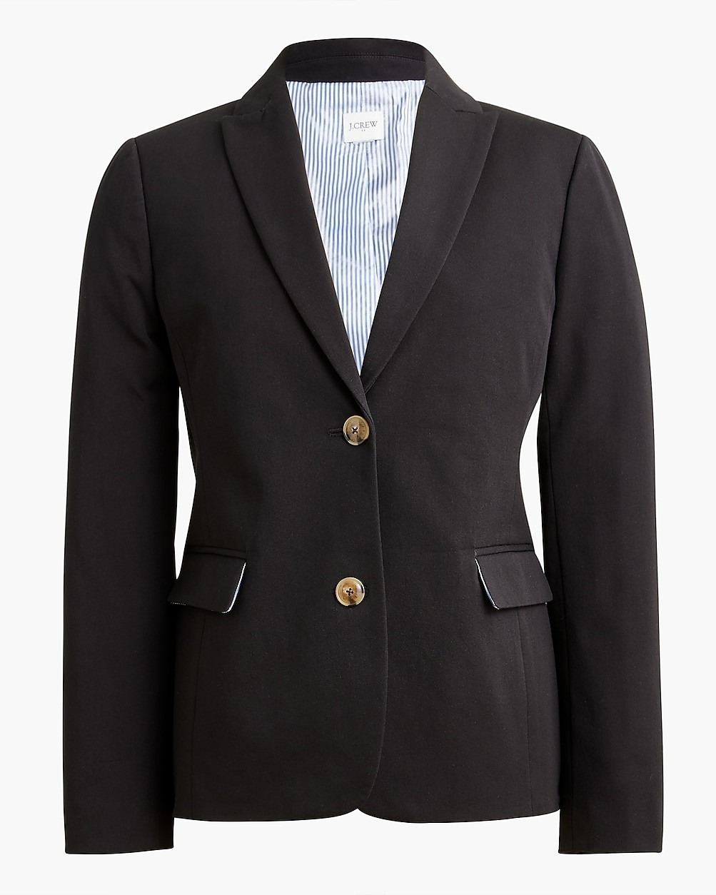 Cotton-blend two-button blazer | J.Crew Factory