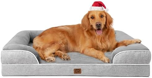 EHEYCIGA Orthopedic Dog Beds for Extra Large Dogs 44x32Inch, Waterproof Memory Foam XL Pet Bed wi... | Amazon (US)