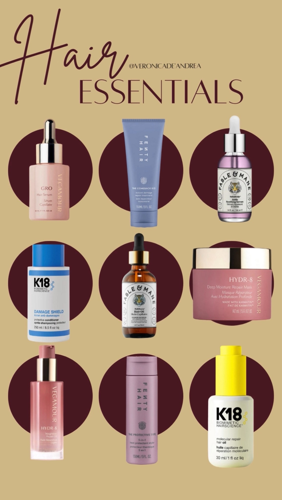 Must have hair care #sephorasale #haircare #fenty #vegamour 