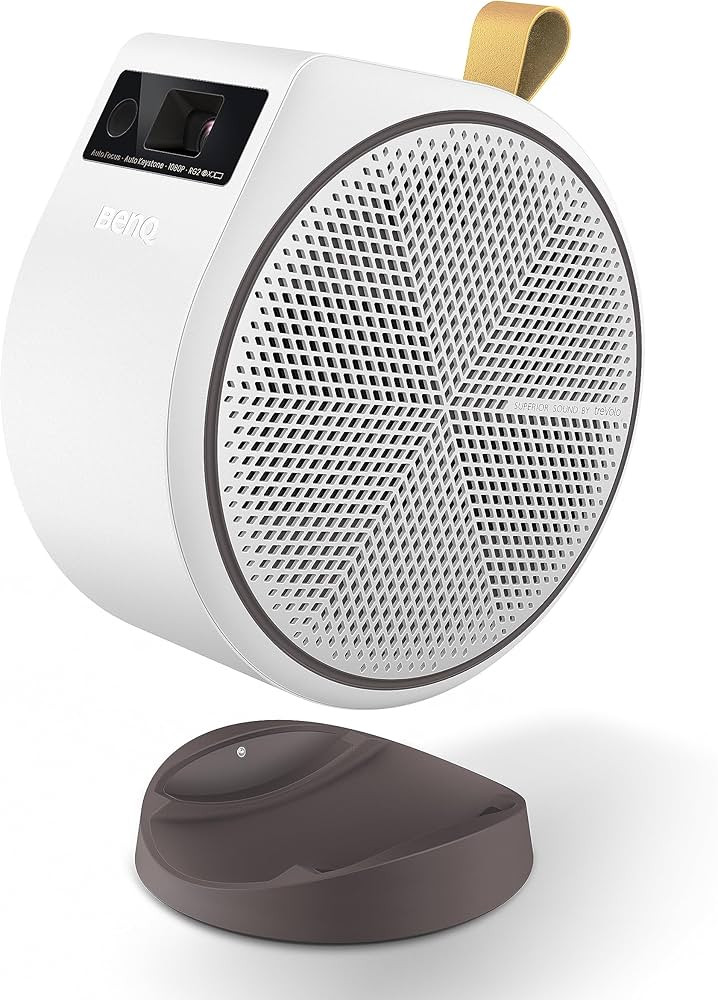 BenQ GV31 | 1080p LED Portable Ceiling Projector | Rotating Angle Projection | 16W 270˚ Bass Wir... | Amazon (US)