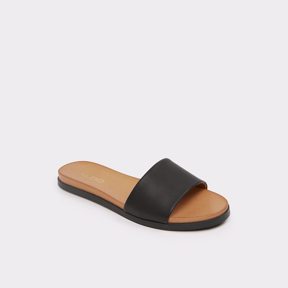 Fabrizzia Black Women's Slides | Aldo Shoes (US)