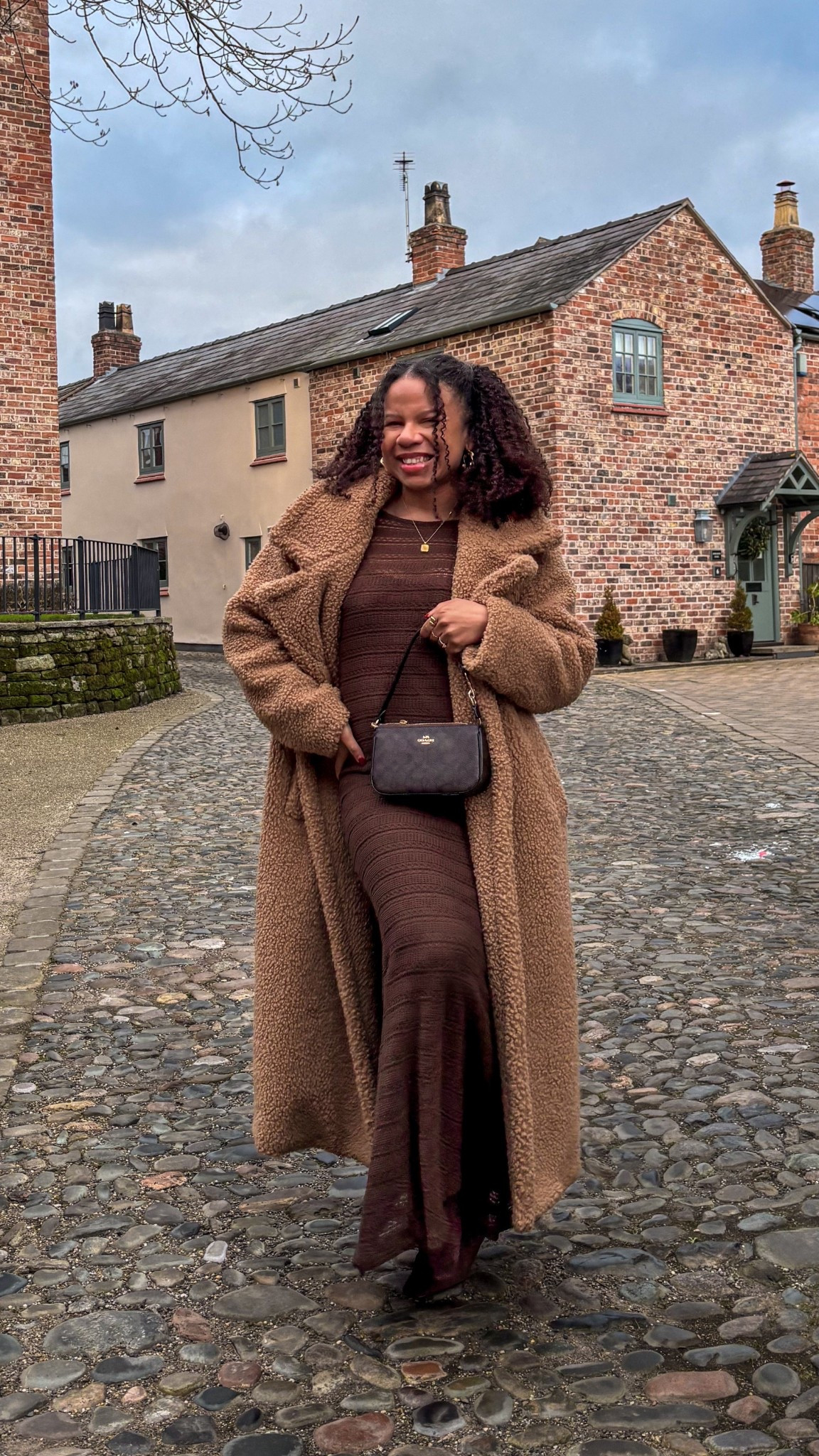 Brown on brown #ltknewyear  

#LTKPetite #LTKSeasonal #LTKootd