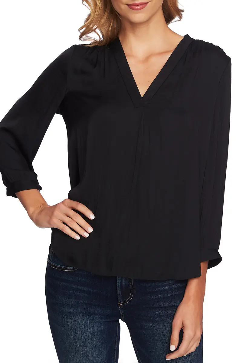 Rumple Fabric Blouse | Nordstrom