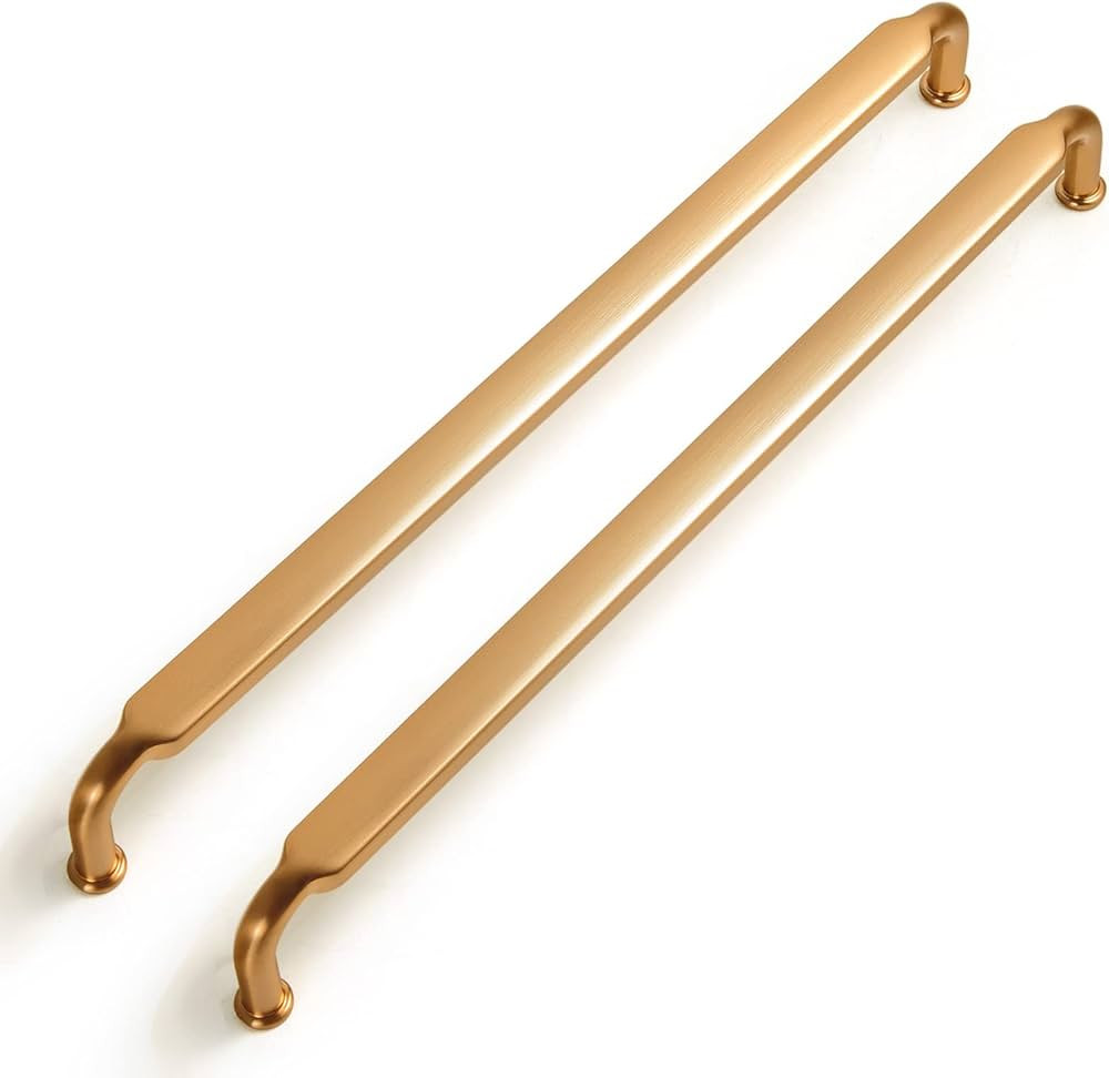 Goo-Ki 6 Pack 10 Inch （256mm） Hole Center Cabinet Pulls Champagne Bronze Zinc Alloy Kitchen D... | Amazon (US)