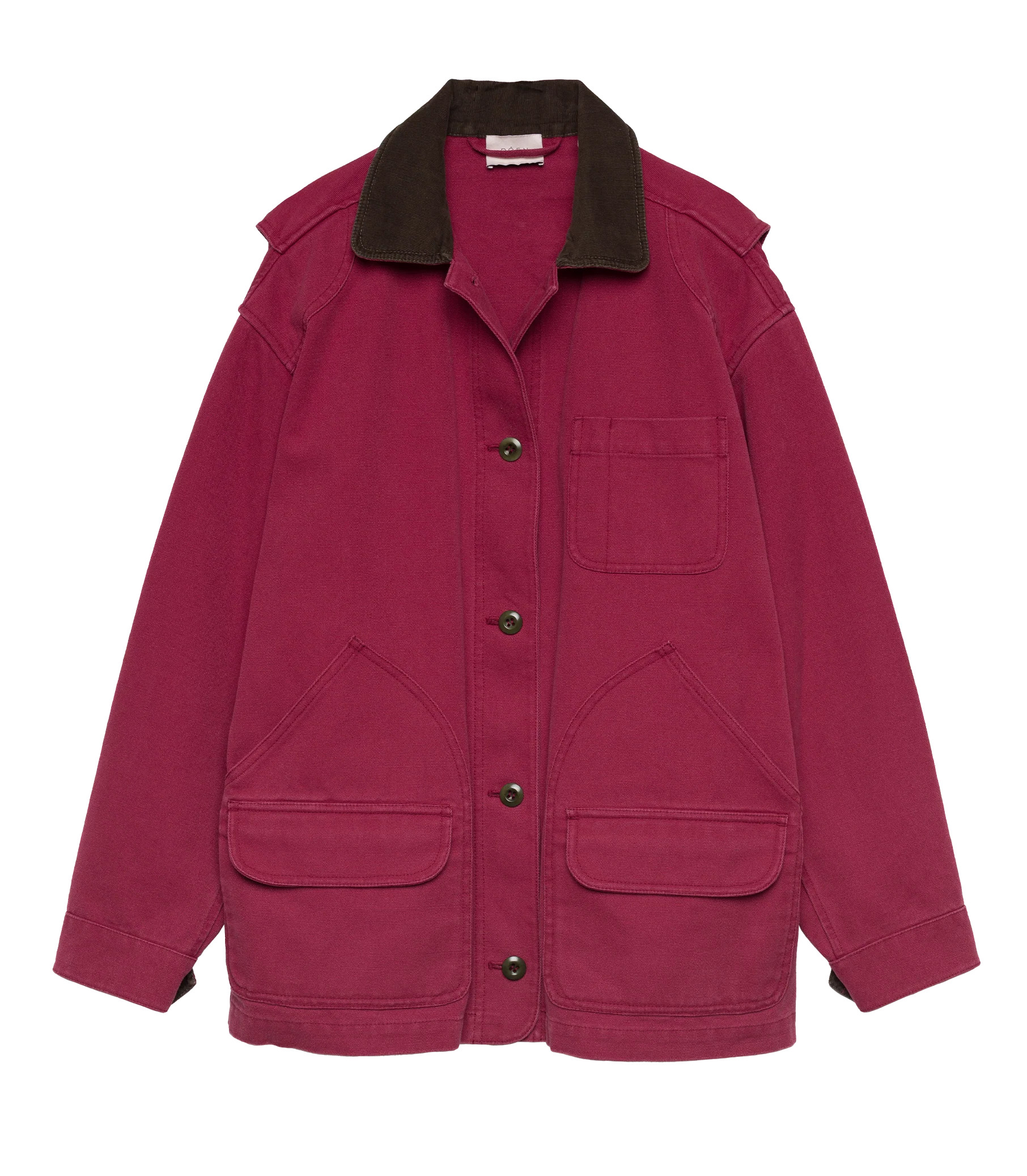 Pascual Jacket - Washed Crimson | DÔEN | DOEN