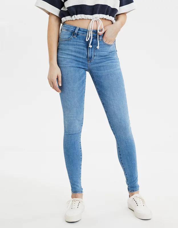 AE Ne(X)t Level Super High-Waisted Jegging | American Eagle Outfitters (US & CA)
