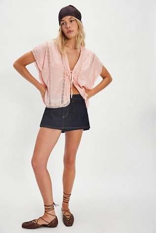 Marigold Shine Lace Top | Free People (Global - UK&FR Excluded)