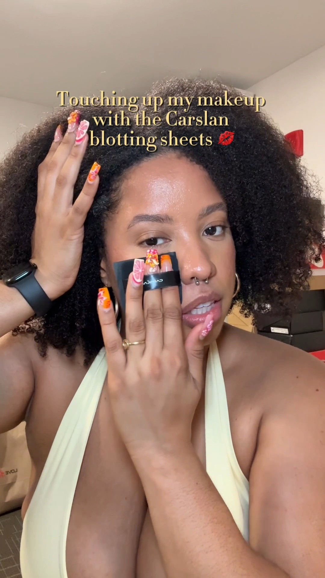 As an oily skin girl, these oil blotting sheets are a must have in my makeup routine 💓
Watch me touch up my makeup after 6 hours with Carslan 🫶🏽

Currently on sale for cheaper on TikTok 🚨
Shop them on my show case : lifewithcass8 💋
Definitely a summer essential and worth the money ‼️

#makeupcontent #makeupmusthave #oilyskinmakeup #oilskinmakeuproutine #summermusthaves #summeressentials

#LTKBeauty #LTKSaleAlert #LTKgrwm