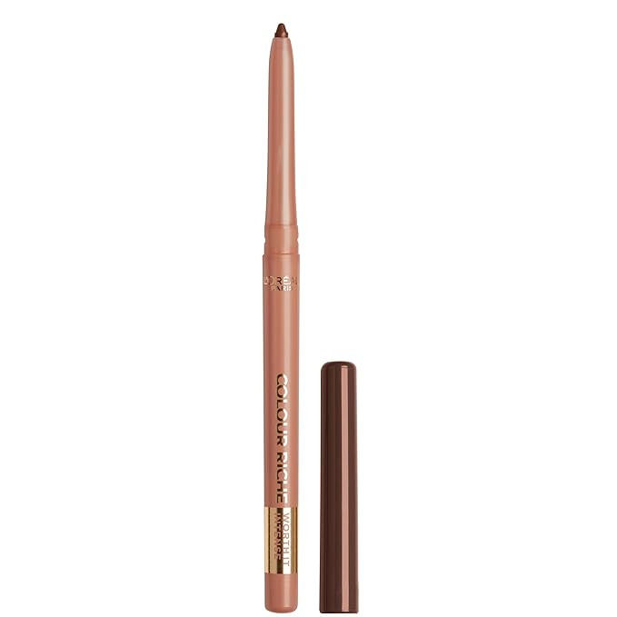 L'Oreal Paris Colour Riche Lip Liner Pencil, Creamy Pencil with Omega 3 and Vitamin E, 570 Worth ... | Amazon (US)