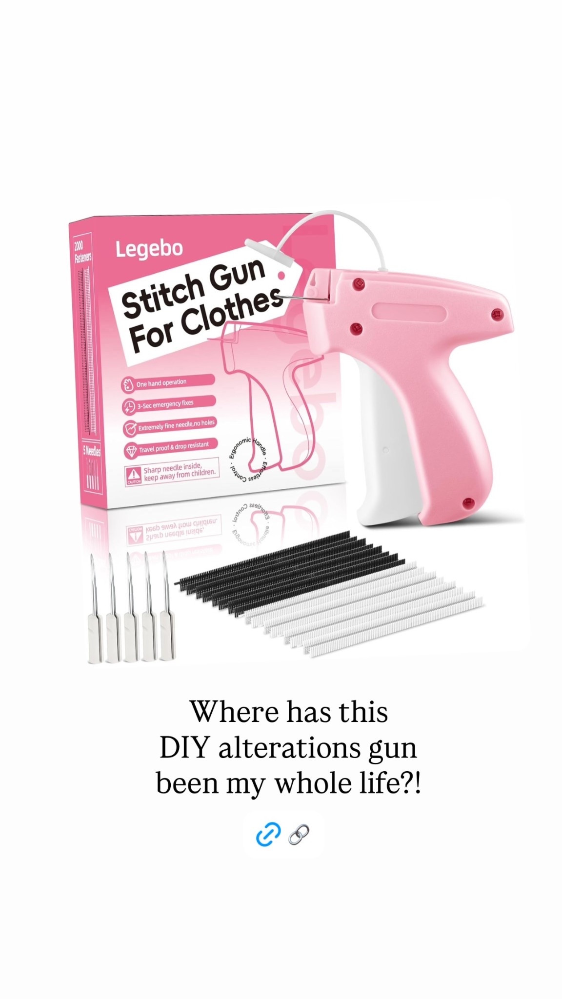 Where has this DIY alterations gun been my whole life?!

#LTKootd #LTKdayinmylife