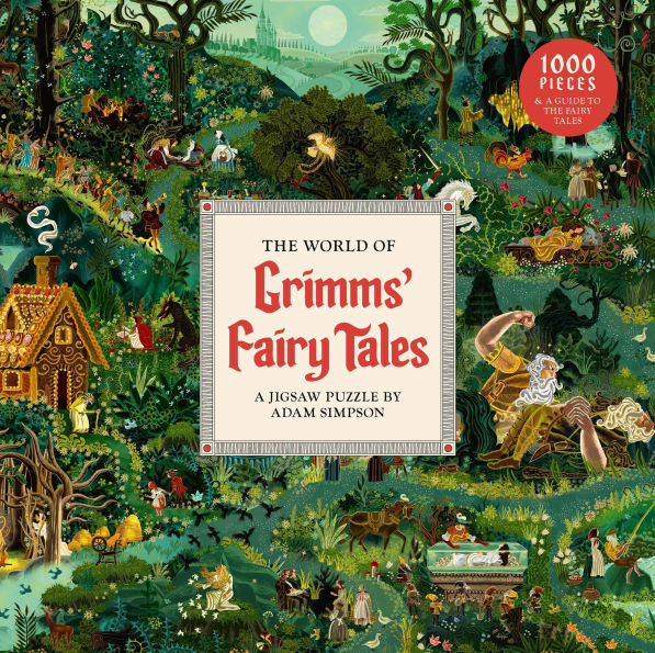 The World of Grimms' Fairy Tales A 1000-piece jigsaw puzzle: by Adam Simpson | Barnes & Noble