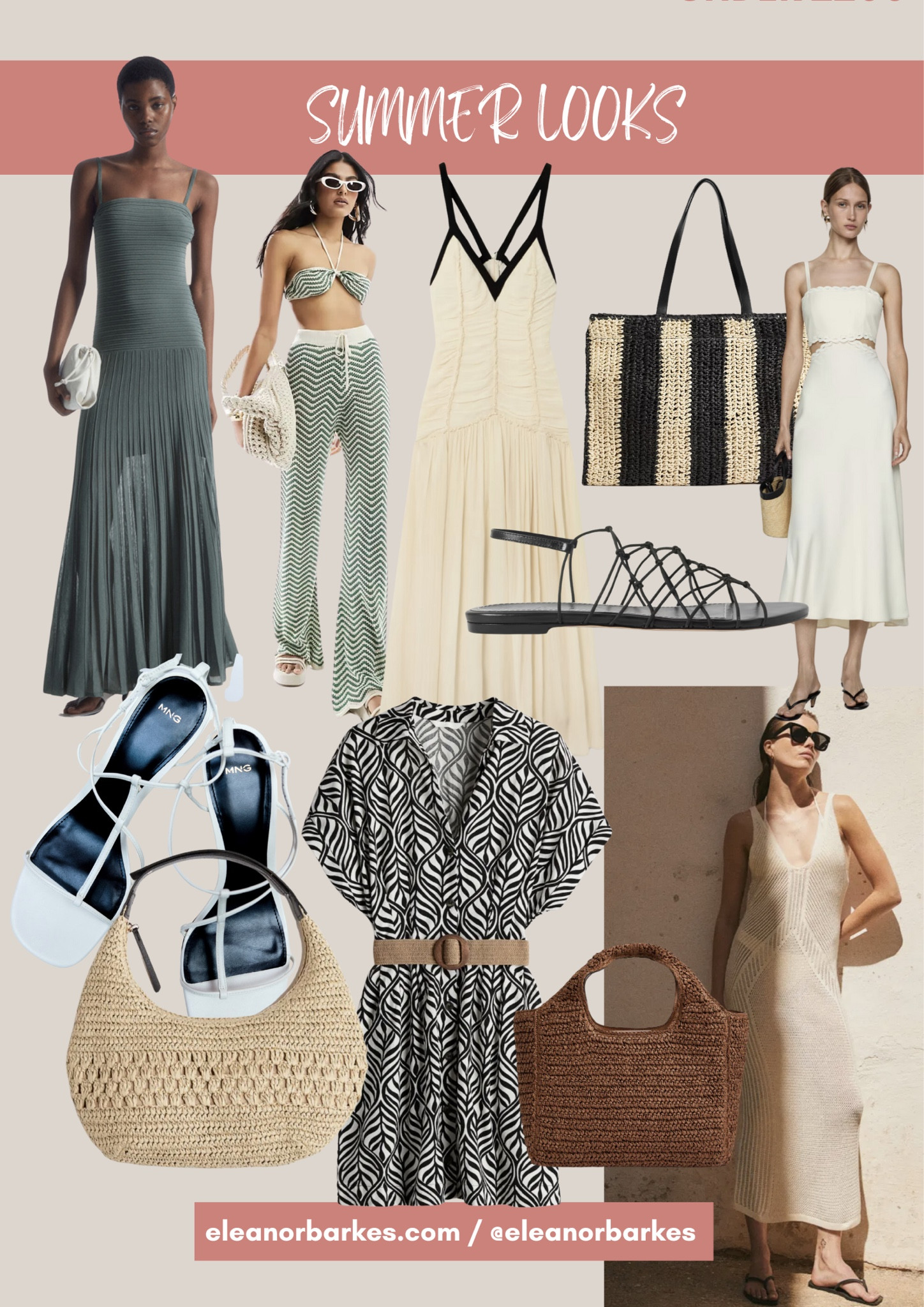 Summer outfits
Summer dresses
Sandals
Raffia bags
Basket bags
Cut-out dress
Crochet dress
 Crochet bag
Heeled sandals
Co-ord set
Holiday look
Midi-dress 

#LTKSeasonal #LTKover40 #LTKeurope