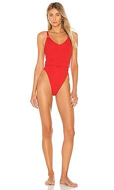 Camila Coelho Tango One Piece in Salsa Red from Revolve.com | Revolve Clothing (Global)