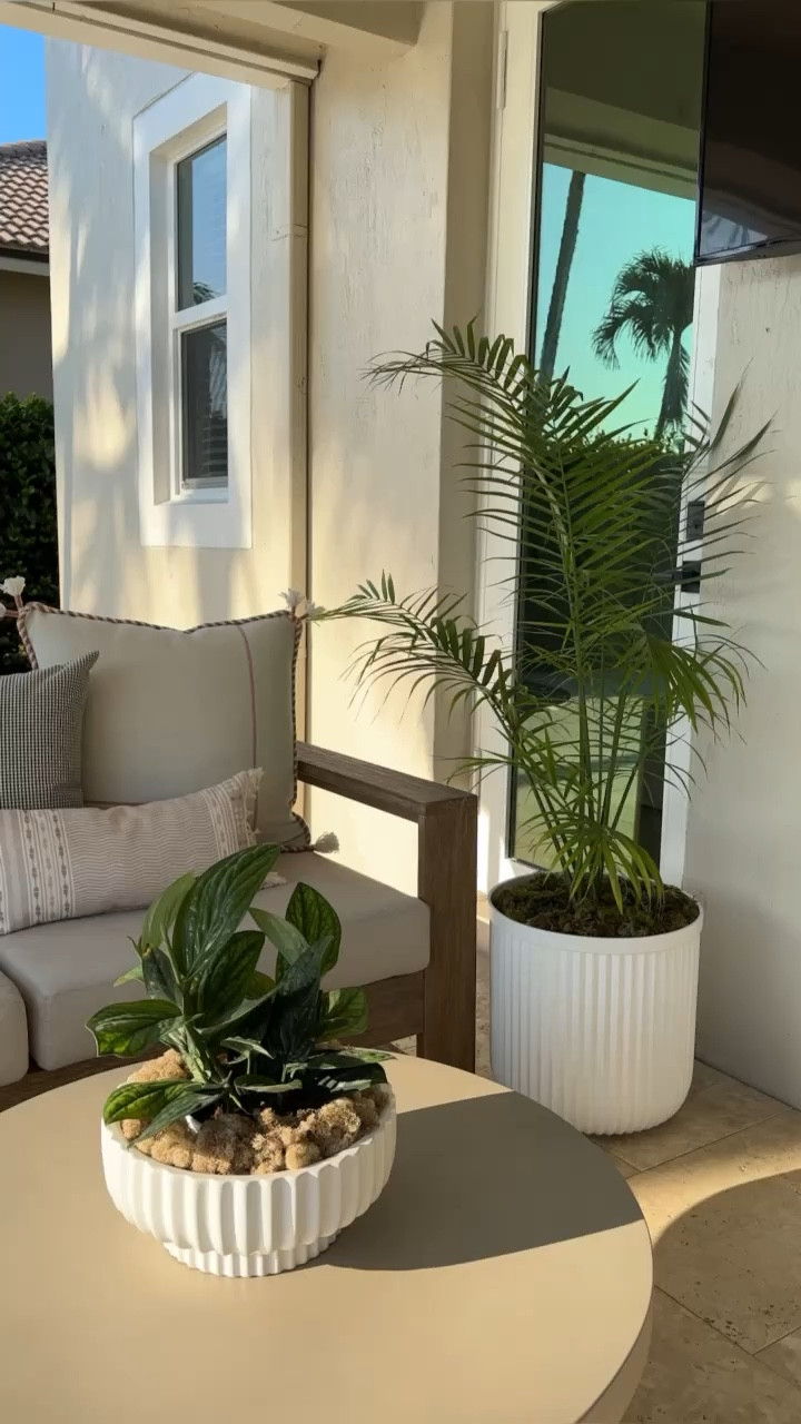 Our outdoor living space got a fresh coat of paint and new plants! This West Elm outdoor furniture has held up so well. Still looks brand new! 

#LTKFind #LTKSeasonal #LTKhome