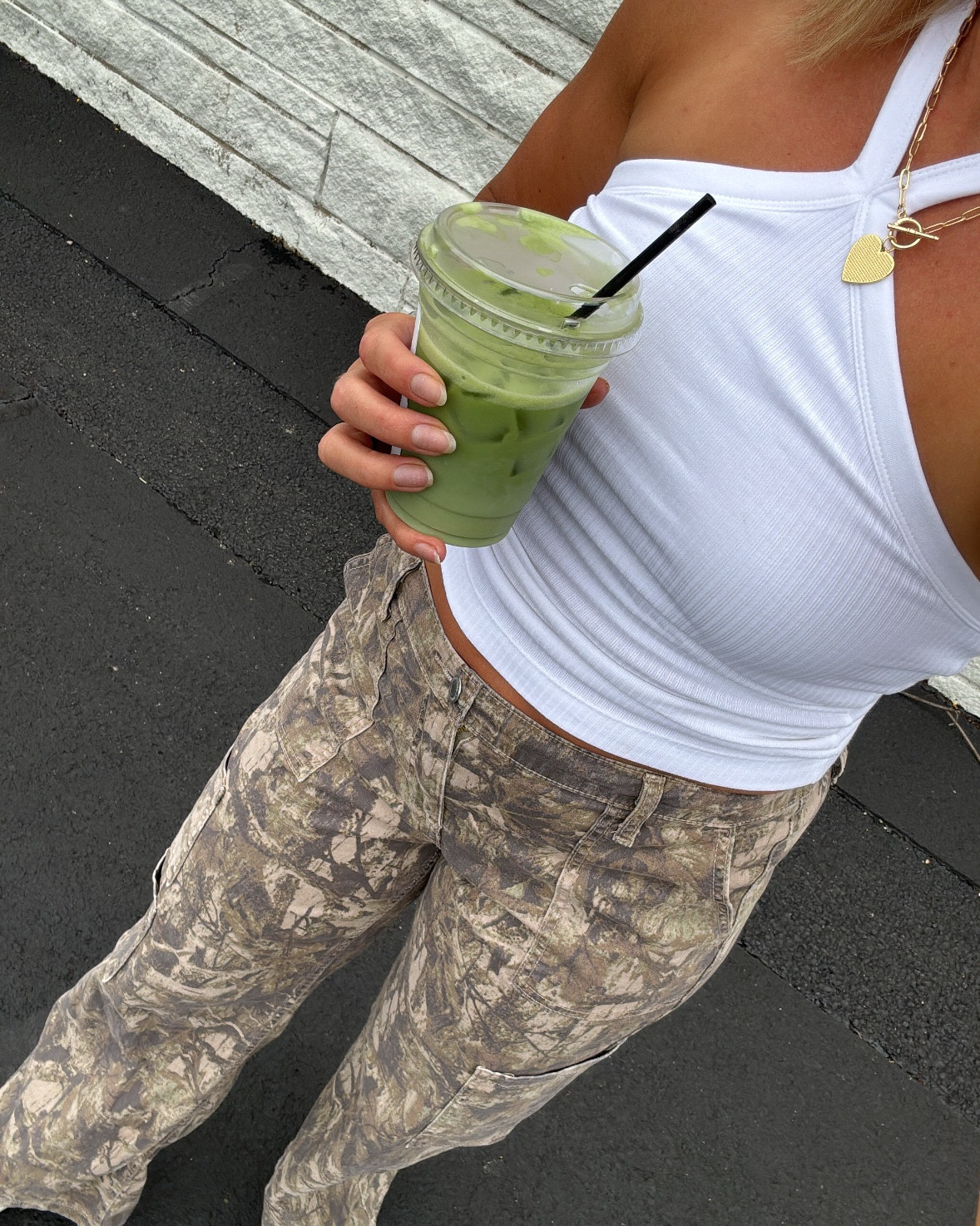 Camo Cargo Pants under $17, and they fit like a dream! 