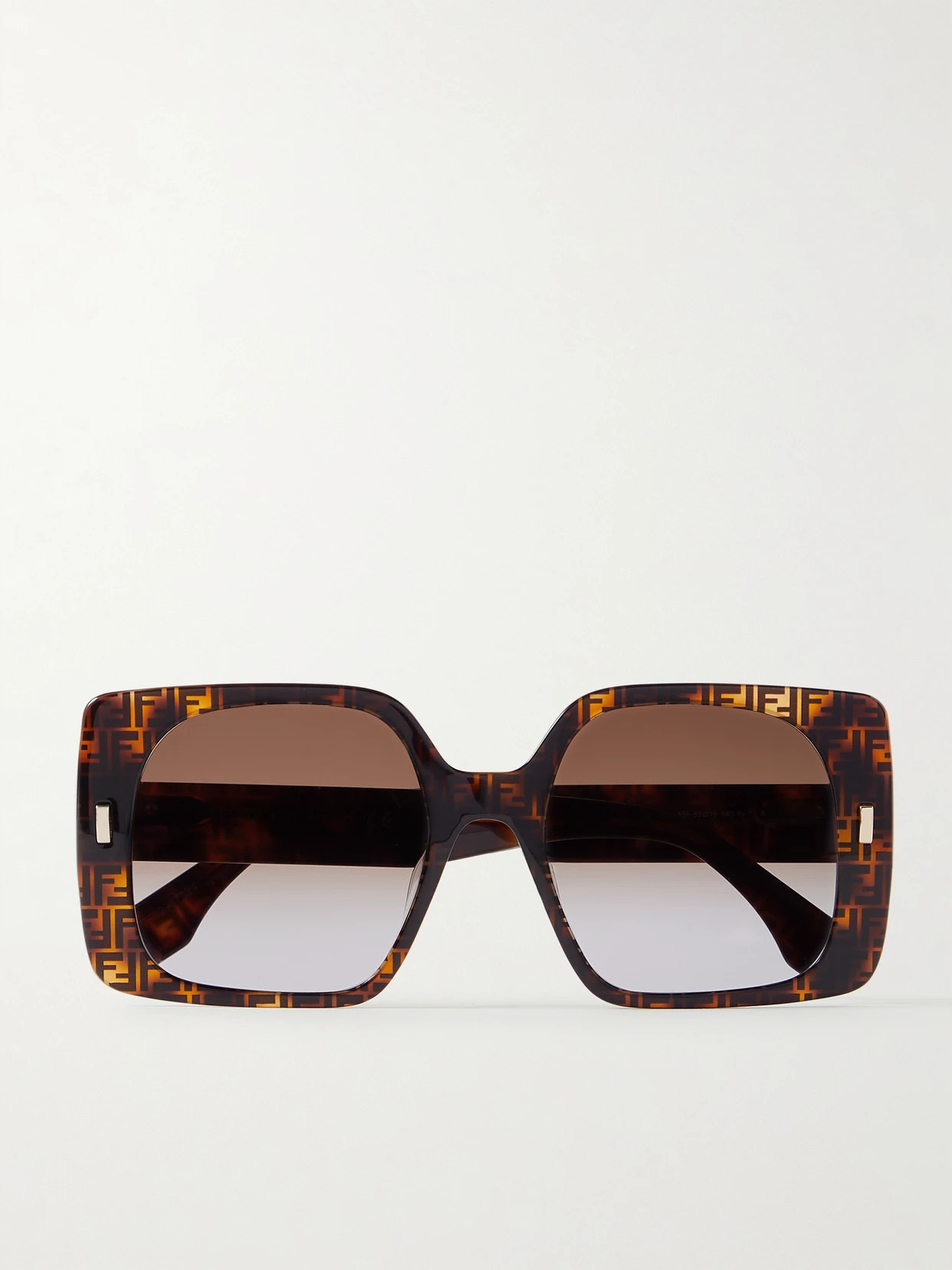 Fendi Eyewear - Oversized Square-frame Tortoiseshell Acetate Sunglasses - One size | NET-A-PORTER (US)