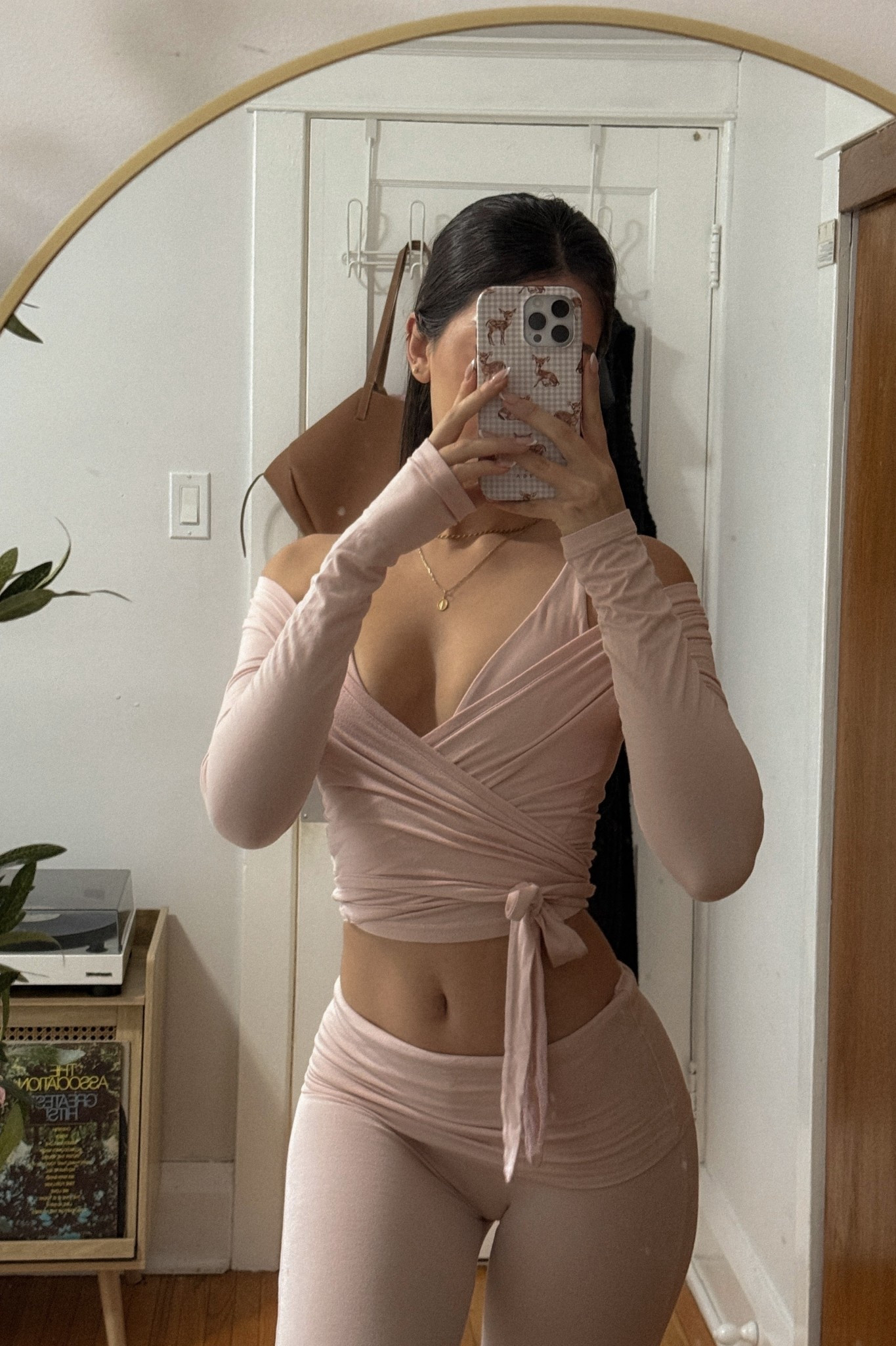 Pink Pilates princess workout set