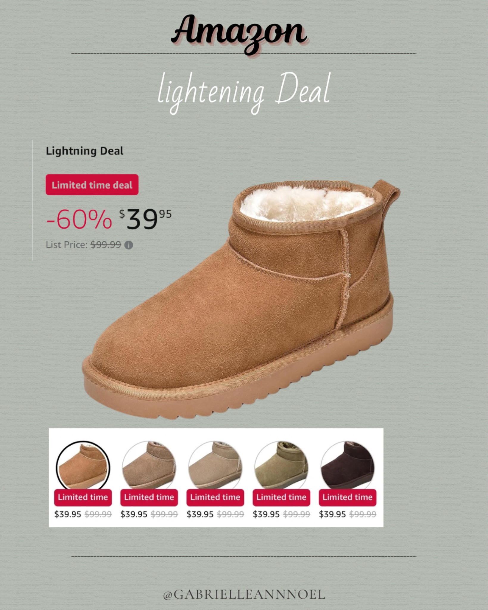 Ugg dupes…run because this deal won’t last! 

#LTKGiftGuide #LTKSeasonal #LTKSaleAlert