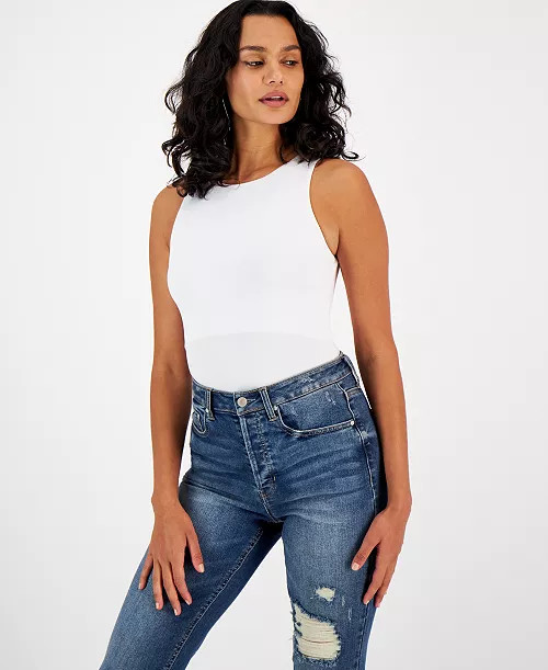 And Now This Women's Sleeveless High Neck Bodysuit, XS-4X - Macy's | Macy's