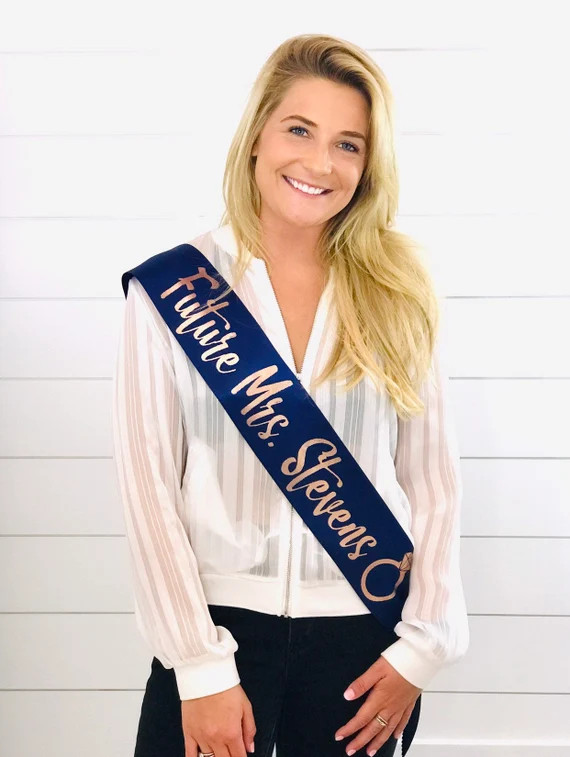 Future Mrs. 4 Satin Sash. Wedding Sash. Bride to be | Etsy | Etsy (US)