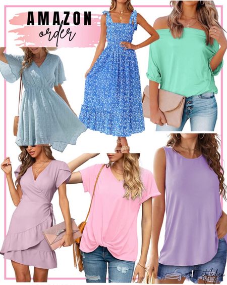 Amazon order - dresses, tops for spring and summer




#LTKfindsunder50 #LTKfindsunder100 #LTKSeasonal