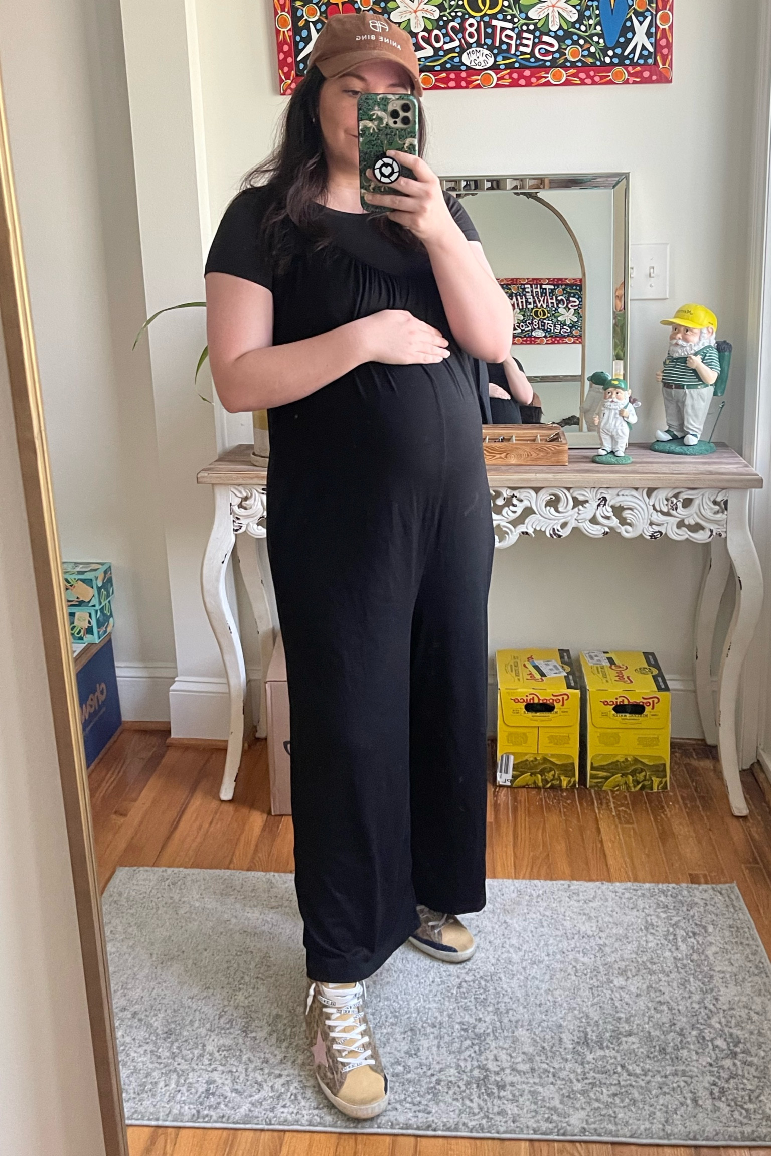 Sunday errands fit. Obsessed with this amazon jumpsuit that’s only $30!!! Elevated with some Golden Goose and an Anine Bing cap! Use code AUG23 for 20% off the Golden Goose. 

#LTKbump #LTKunder50 #LTKFind