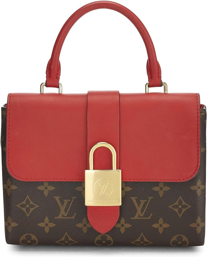Amazon.com: Louis Vuitton, Pre-Loved Red Monogram Locky BB, Red : Luxury Stores | Amazon (US)