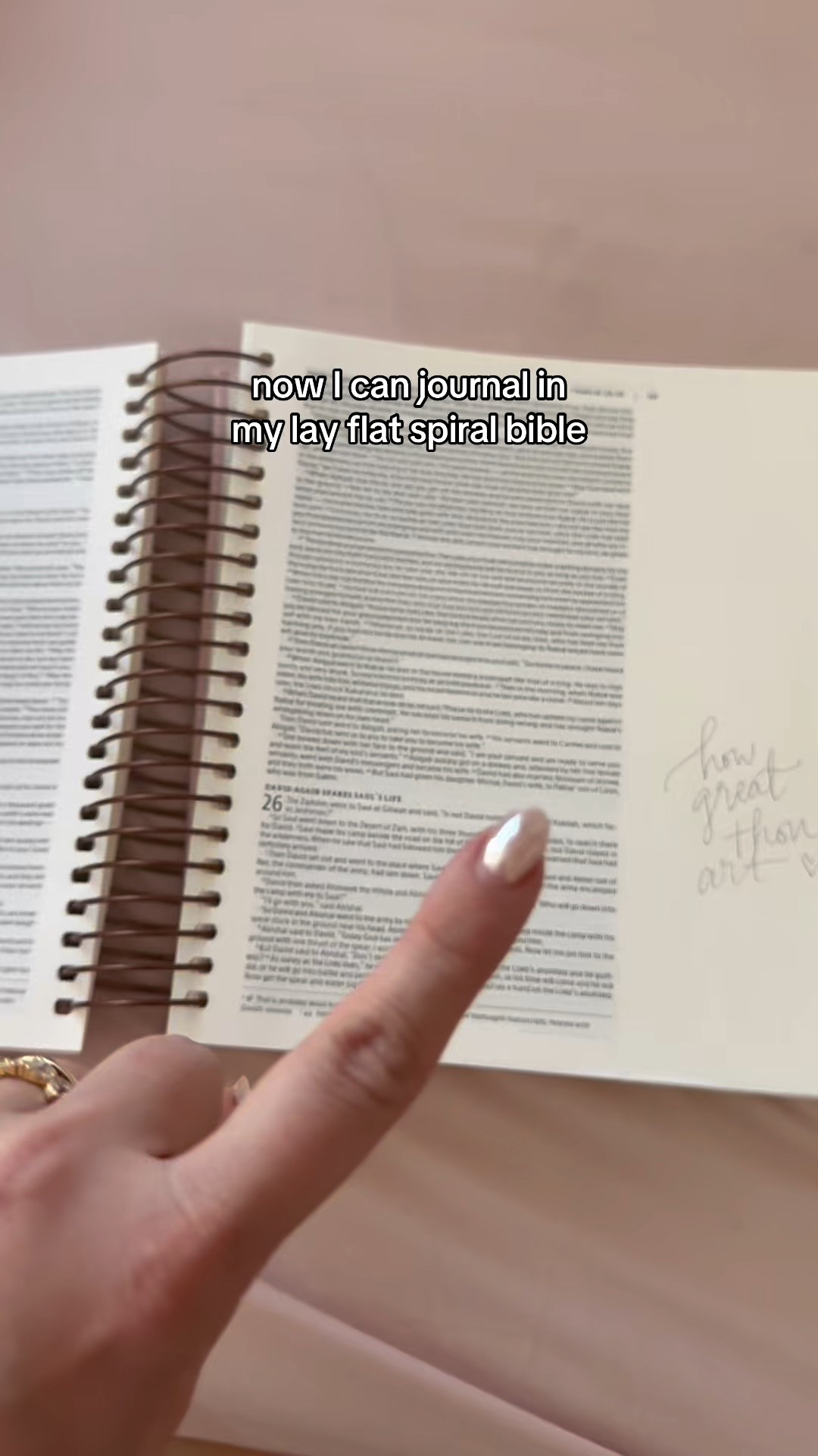 Trying to keep up with daily devotionals but need a little extra inspiration? 🤍 The DaySpring Illustrating Bible gives you wide margins to highlight, journal, and creatively reflect on Scripture every day.

#biblejournaling #faithcreative #christianliving #quiettime #biblestudy

#LTKootd #LTKdayinmylife #LTKgrwm