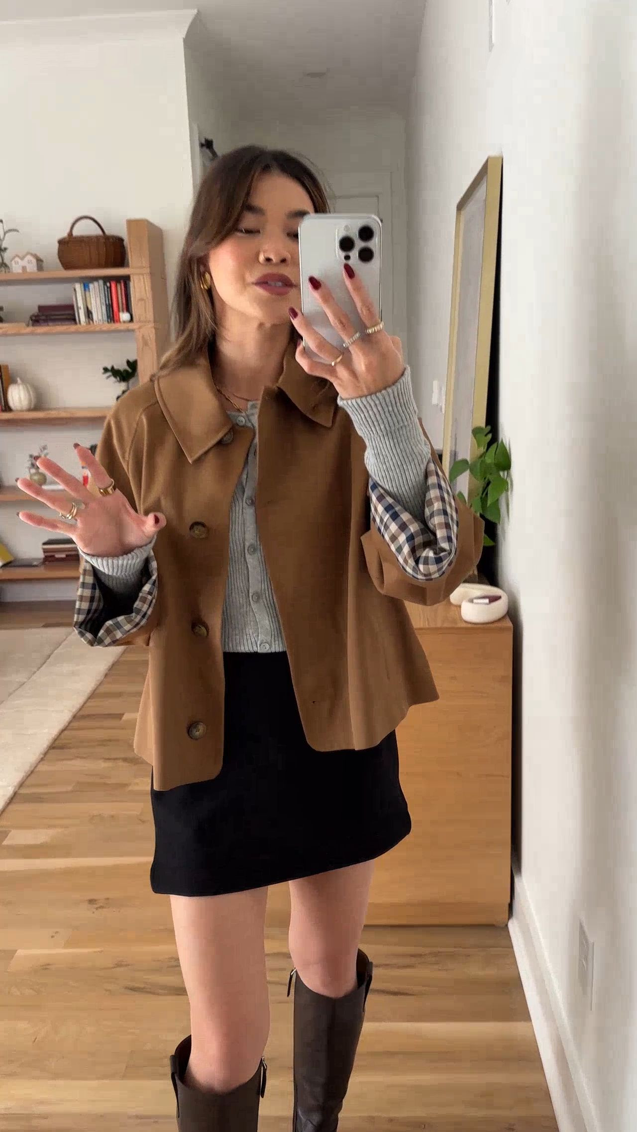 Sizing info: wearing size XS in the sweater and jacket, and size 0 in the skort!

petite fashion, get dressed with me, outfit inspiration, ootd, nashville outfit, Nashville influencer, petite style, vacation style, casual outfits, mom style, petite skirt, autumn dress, fall outfit, fall skirt, fall outfit inspo, fall outfit idea, fall top, fall style, fall dress, autumn outfit, autumn outfit idea, autumn skirt, fall sweater, autumn sweater, cozy sweater, tailored pant, tall boots, riding boots, fall boots 

 

#LTKSeasonal #LTKParties #LTKStyleTip