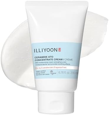 Illiyoon Ceramide Ato Concentrate Cream | Moisturizer for Dry & Sensitive Skin, 100hr Lasting Hyd... | Amazon (US)
