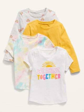 Variety Tee 4-Pack for Toddler Girls | Old Navy (US)