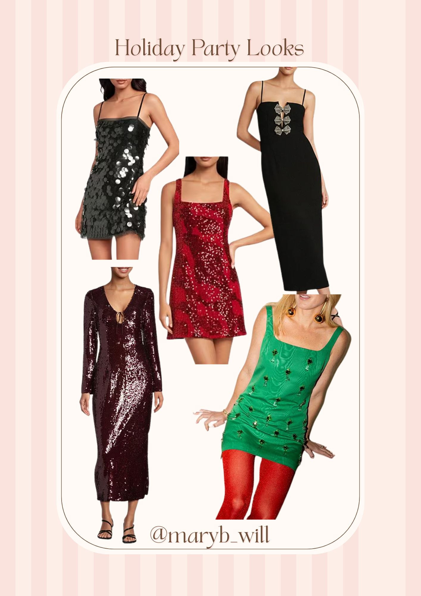 ✨ Holiday party outfit inspo ✨ Sequins, jewel tones, and statement moments for every festive occasion 🎄✨#HolidayStyle #HolidayOutfits #PartySeason #HolidayGlam #FestiveFashion #SequinStyle #WinterStyle #HolidayPartyLook 

 

#LTKHoliday #LTKSeasonal #LTKParties