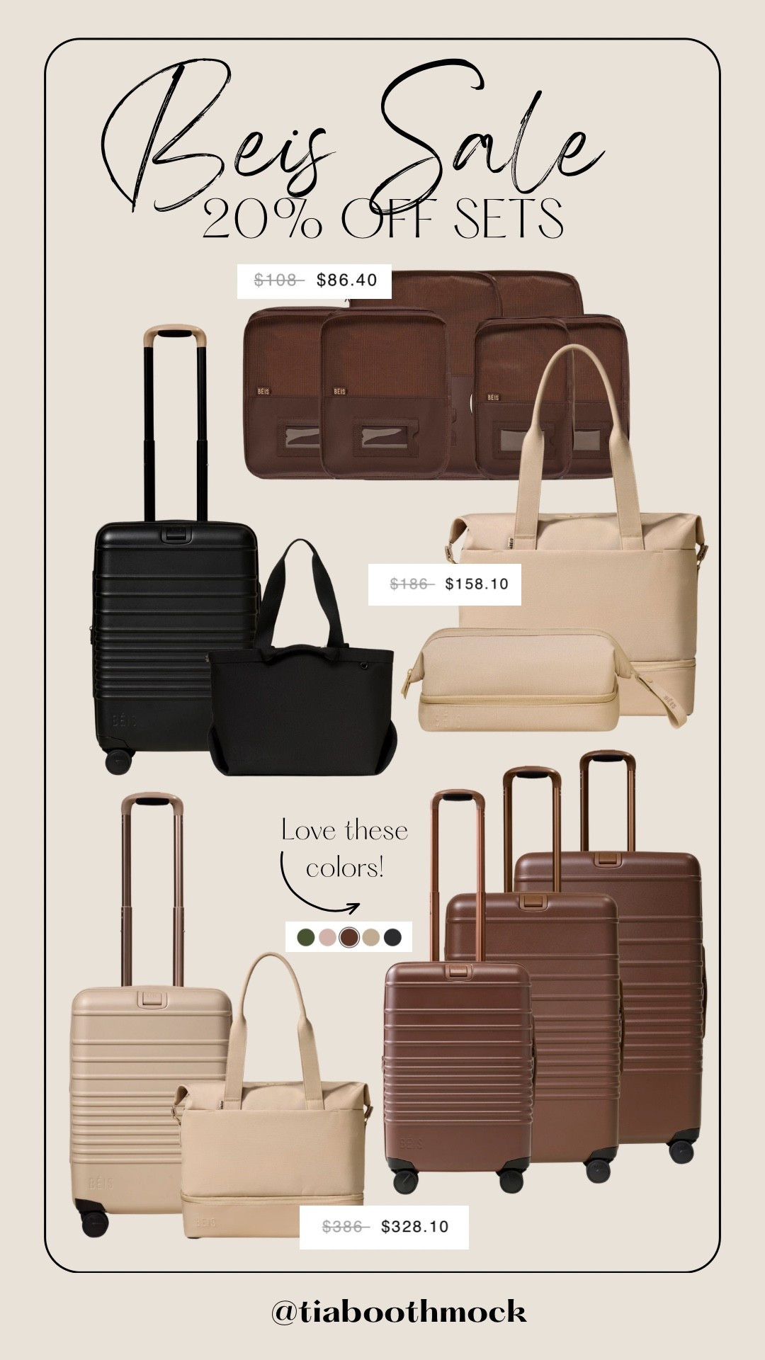 Perfect time to update your luggage! Shop 20% off sets at Beis 🤎

#LTKTravel #LTKSaleAlert #LTKSeasonal