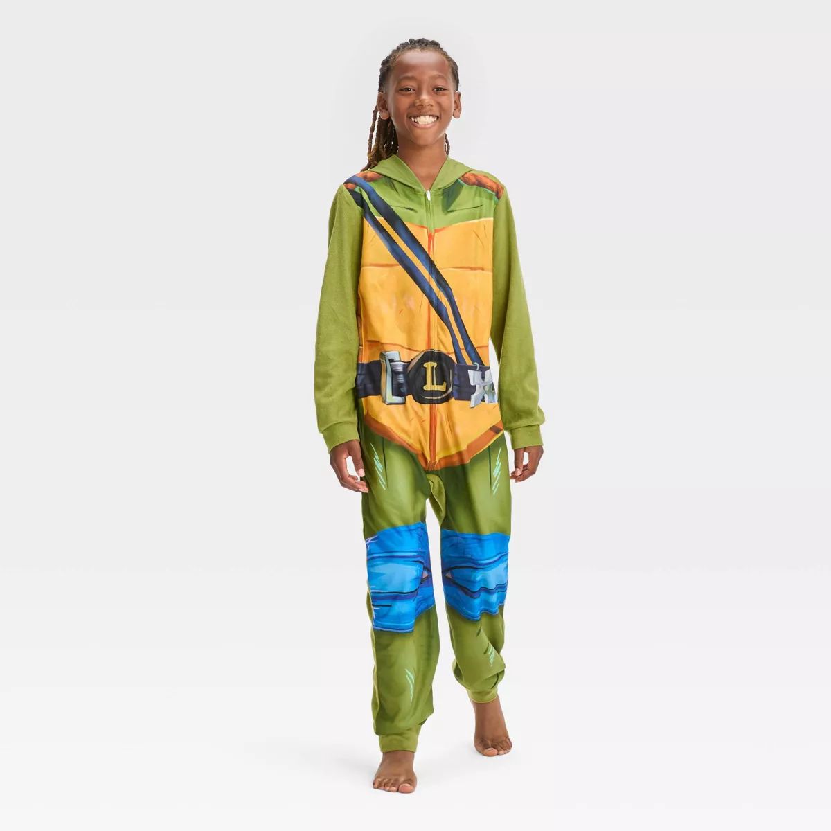 Boys' Teenage Mutant Ninja Turtles Union Suit - Green | Target