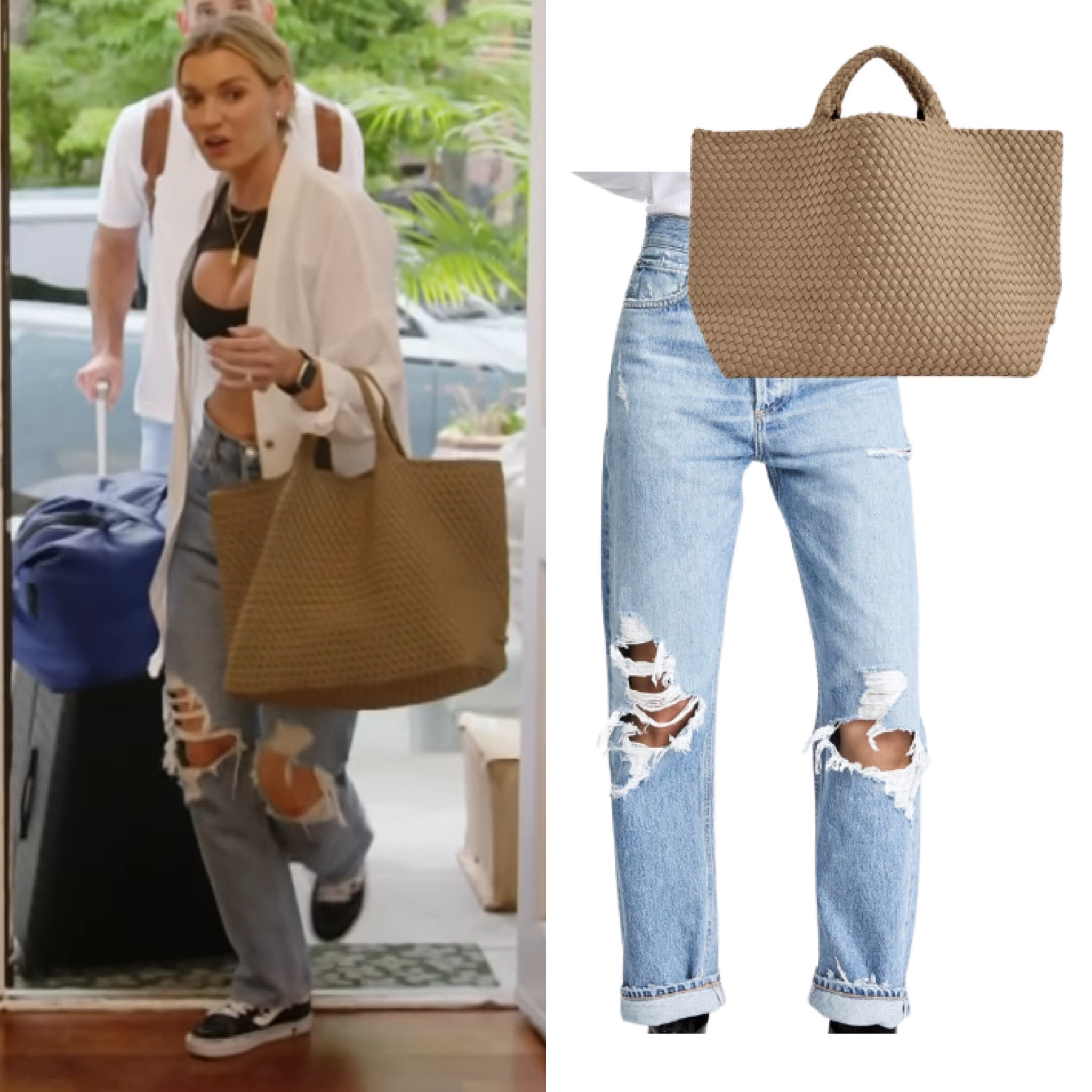 Lindsay Hubbard’s Distressed Jeans