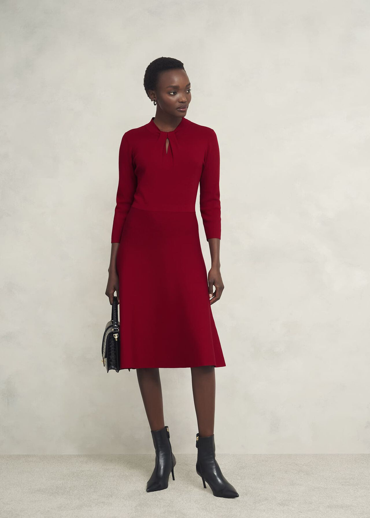 Effie Knitted Dress | Hobbs US | | Hobbs