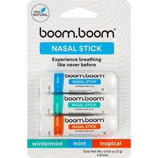 BoomBoom Nasal Stick, Variety Pack, 3 CT | CVS Health