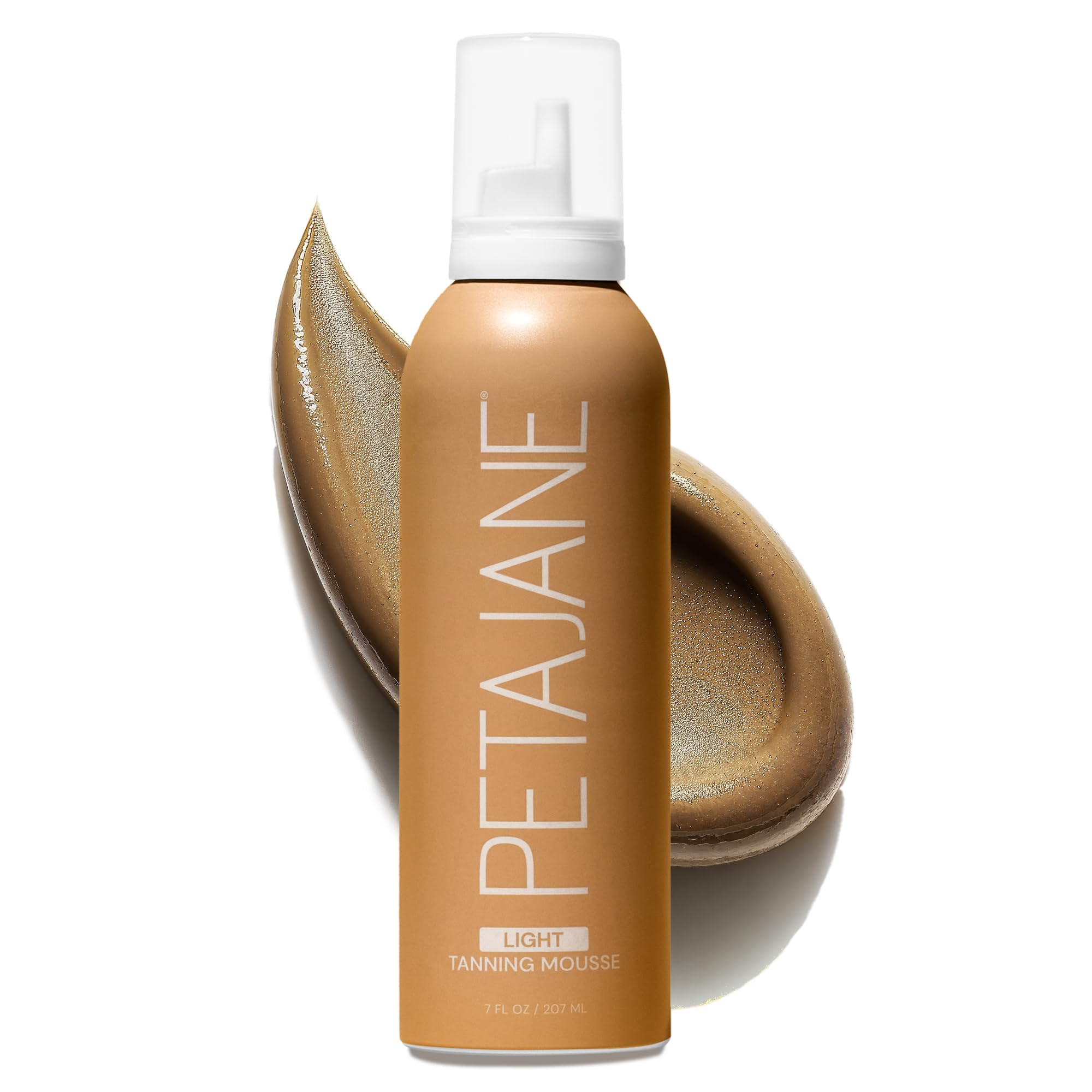 Light Tanning Mousse 7oz - Sunless Self-Tanner for a Natural, Streak-Free, Organically Derived, L... | Amazon (US)