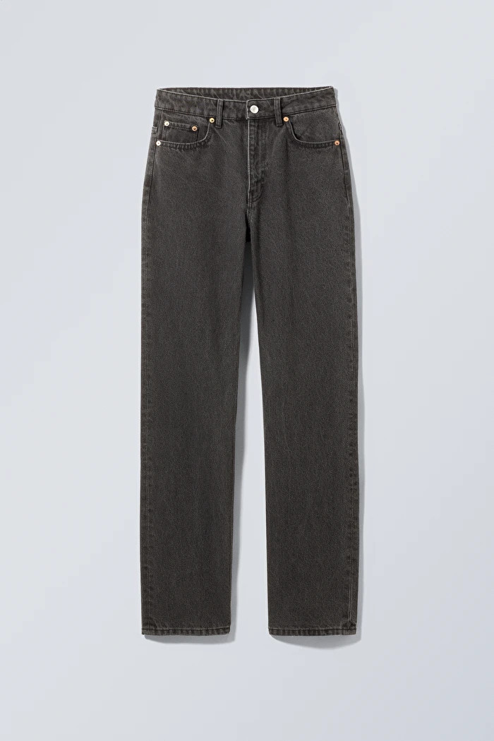 Voyage High Straight Jeans | Weekday