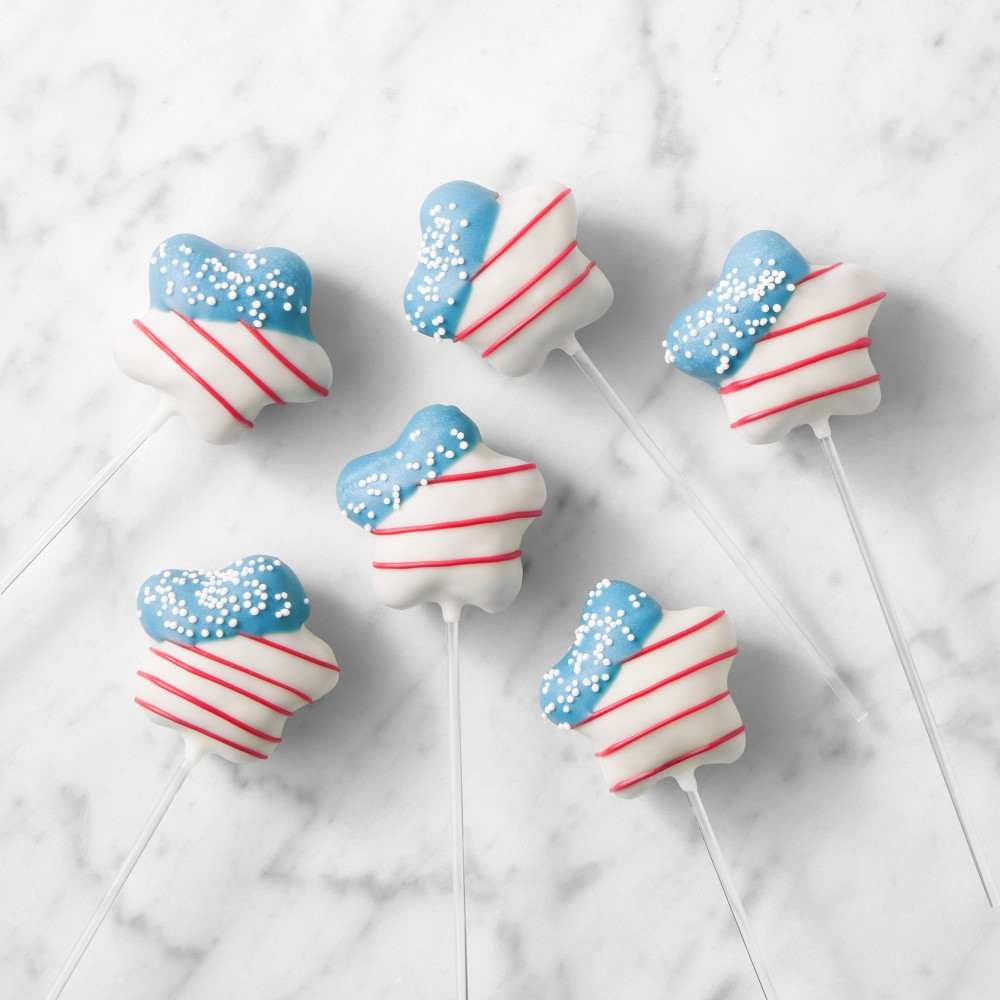 4th of July Cake Pops, Set of 6 | Williams-Sonoma
