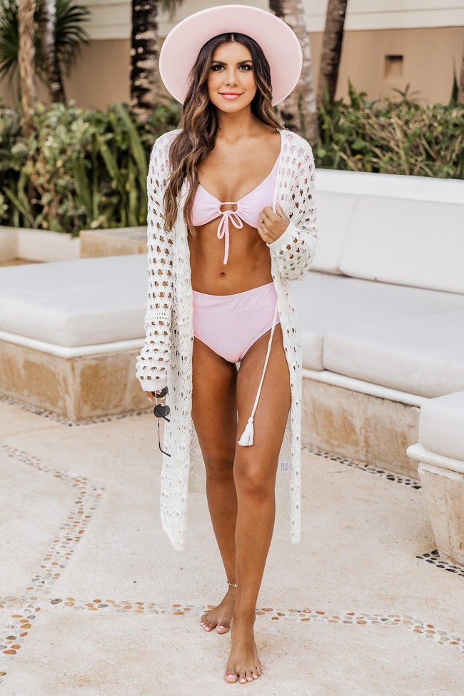 Stare At The Horizon Knit Ivory Cardigan | The Pink Lily Boutique