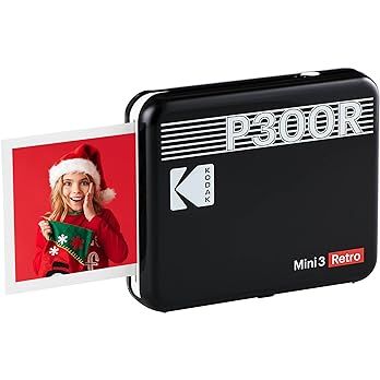 KODAK Mini 3 Retro 3x3” Portable Photo Printer, Compatible with iOS, Android & Bluetooth Device... | Amazon (US)