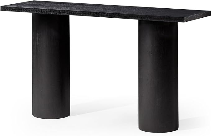Maven Lane Lana Contemporary Wooden Console Table in Refined Black Finish | Amazon (US)