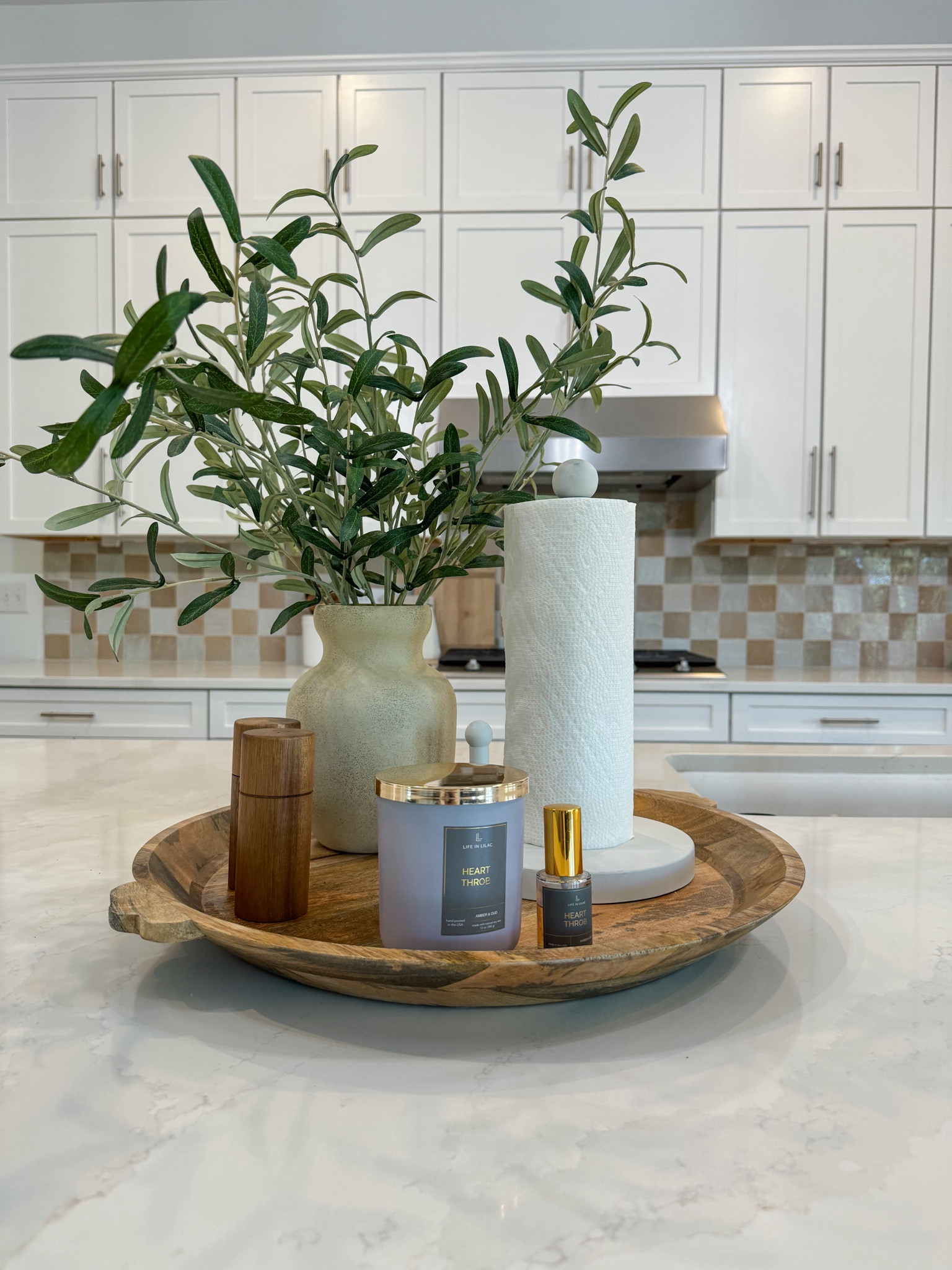 Kitchen Counter Styling // Kitchen Tray // Kitchen Greenery 

#LTKHome #LTKFindsUnder50 #LTKSaleAlert